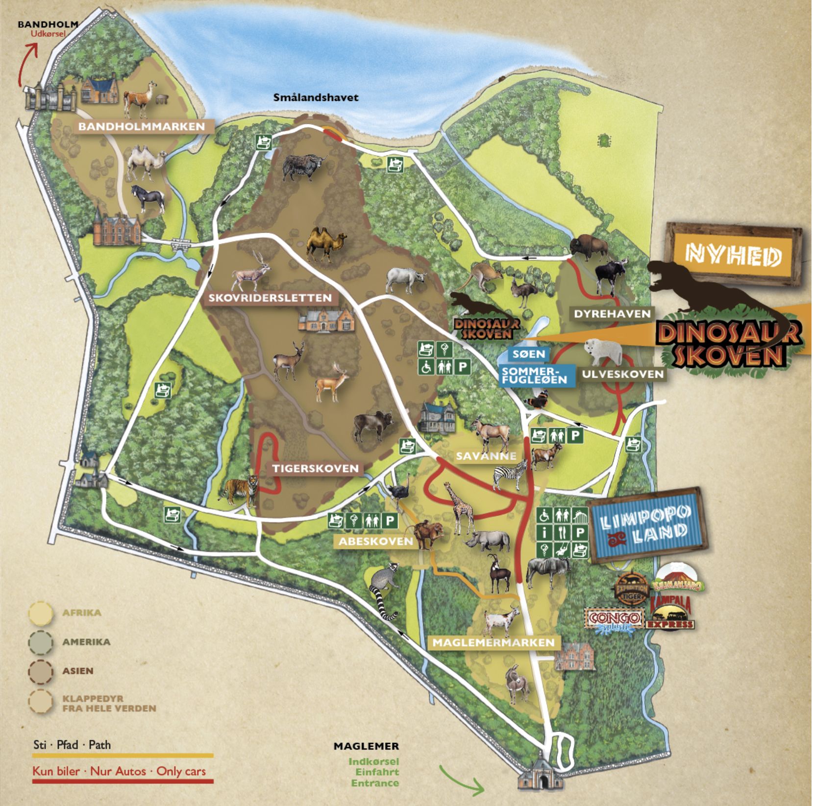 knuthenborg safari park map